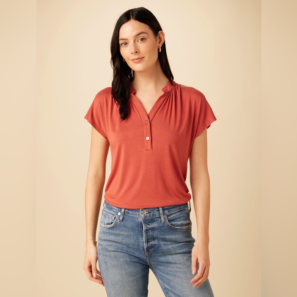 Amour Vert Atlanta Dream Knit Tee